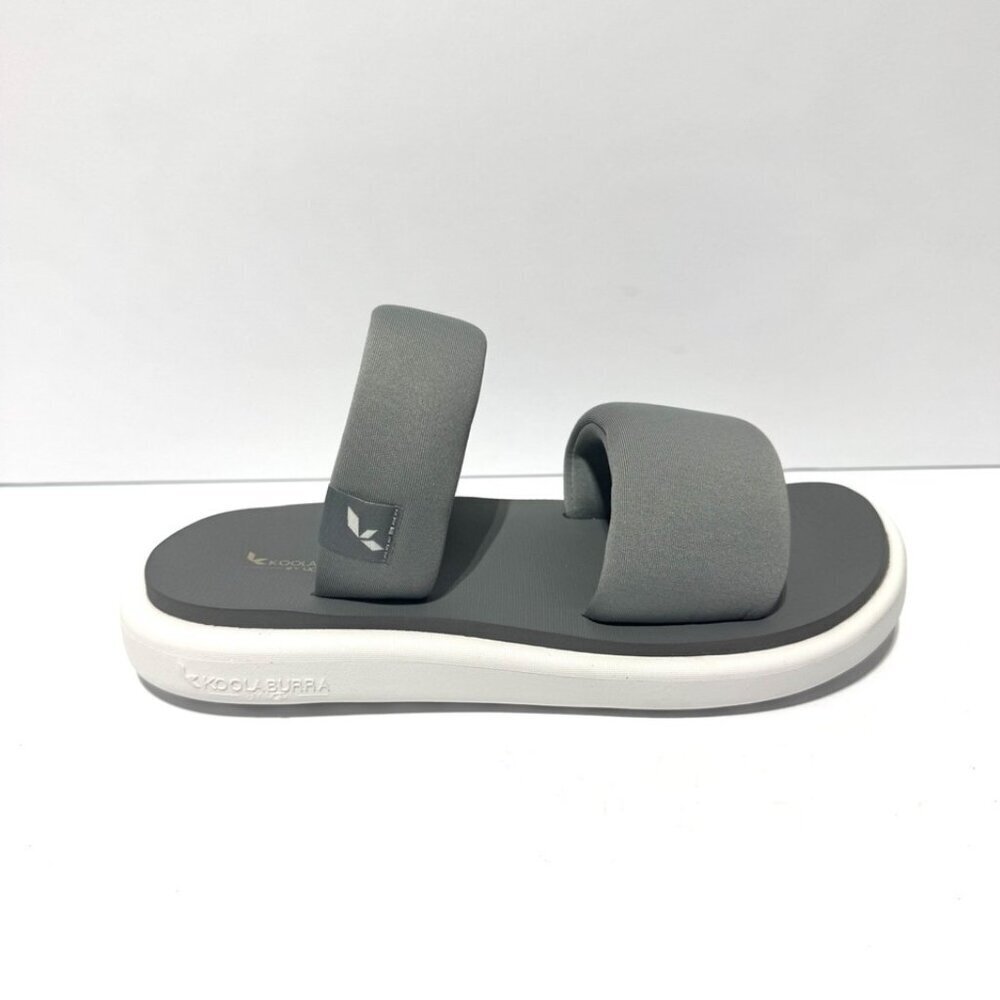 Koolaburra Womens Alane Slide Sandal Gray Size 8 M